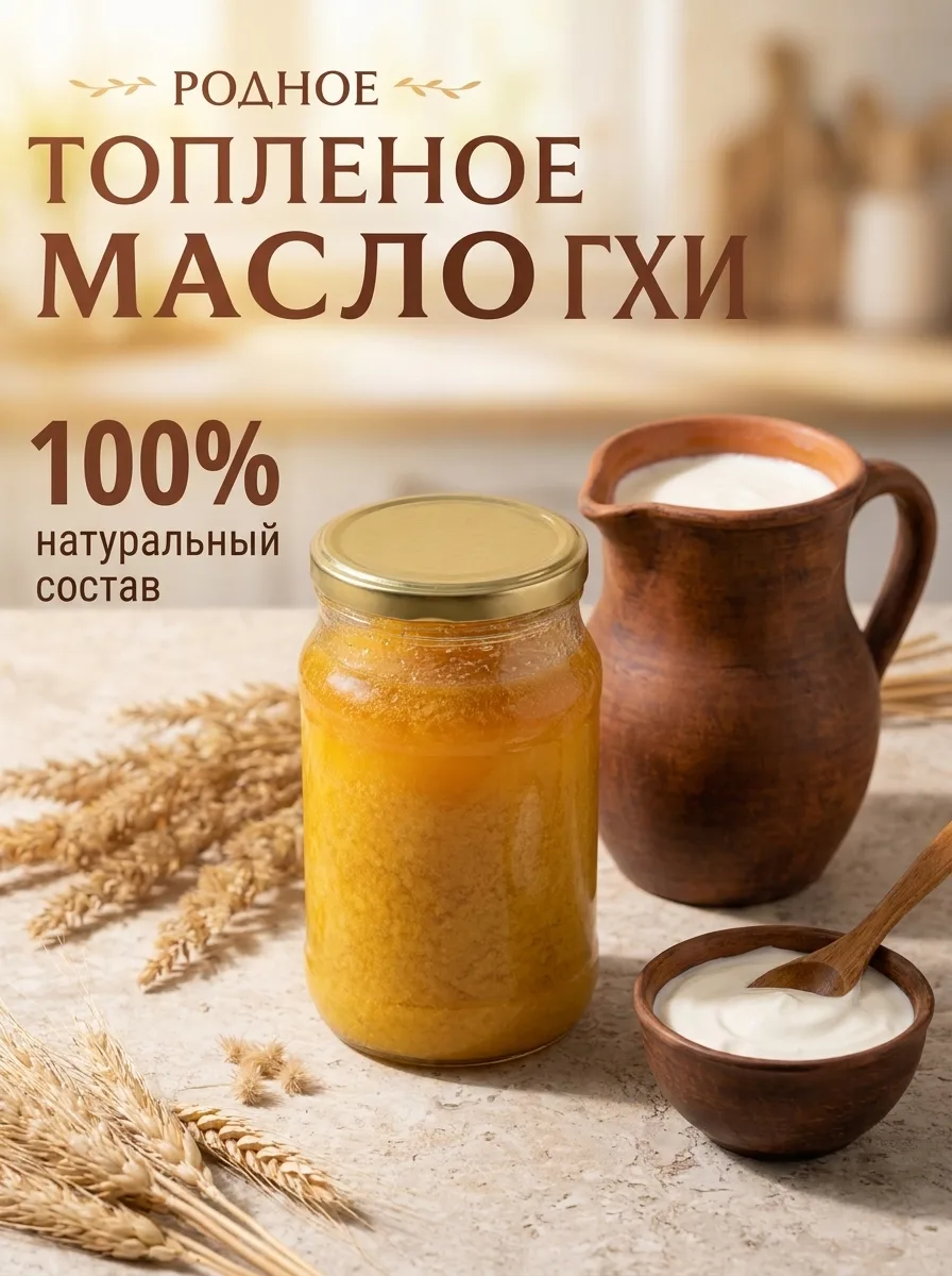 Топленое масло ГХИ
